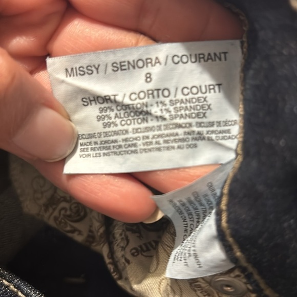 Vintage America short Blue Bootcut Jeans Size 8/29 - Picture 7 of 7